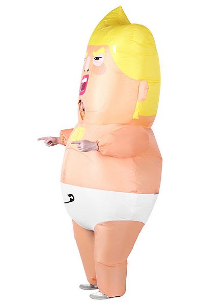 Inflatable Donald Trump Baby Costume Maskworld Com